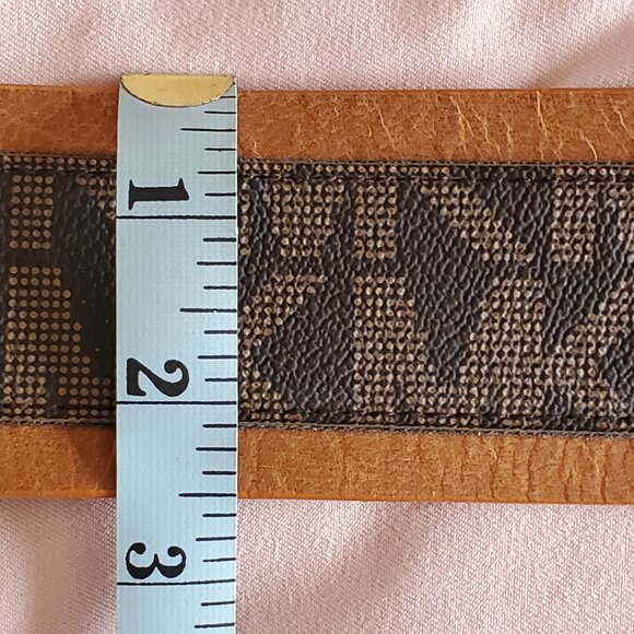 NWOT Michael Kors Leather Belt w/Logo main image 5